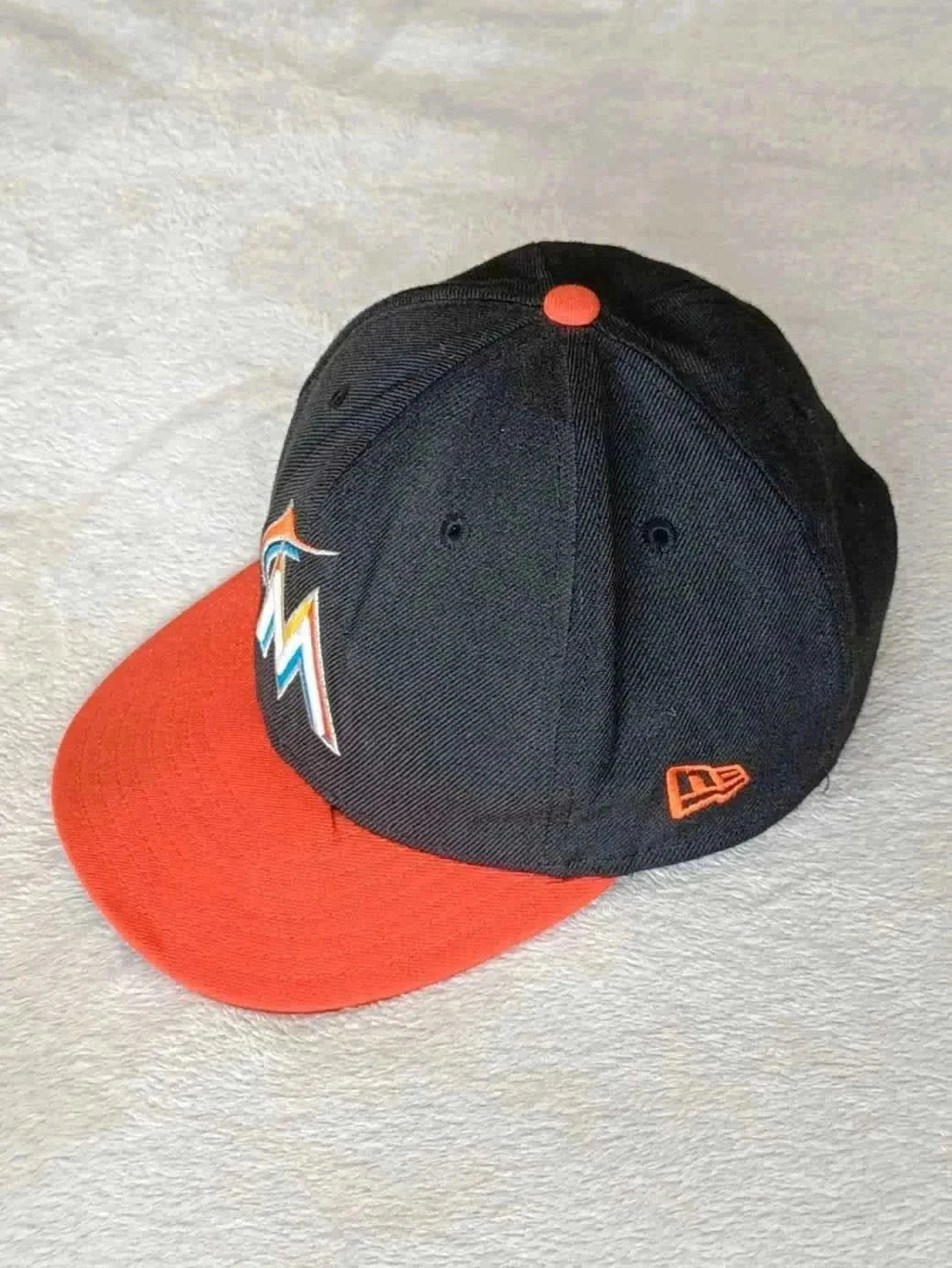 Official New Era Miami Marlins Black Orange Cap – photo 5